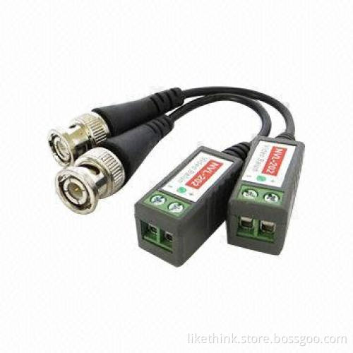 Video Balun with 15KHz-5MHz 60dB Typical, 400m Color Transmission Distance